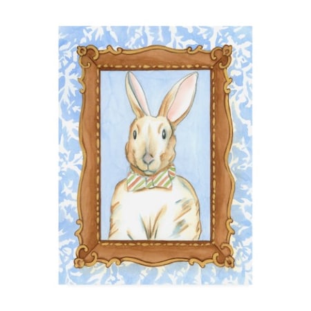 Trademark Fine Art Chariklia Zarris 'Teachers Pet Rabbit' Canvas Art, 24x32 WAG16414-C2432GG